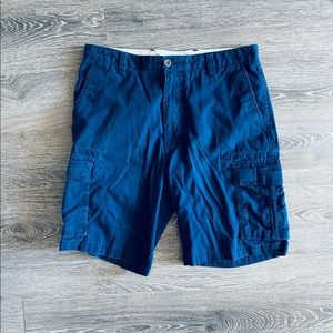 Dockers navy blue cargo short 34 waist